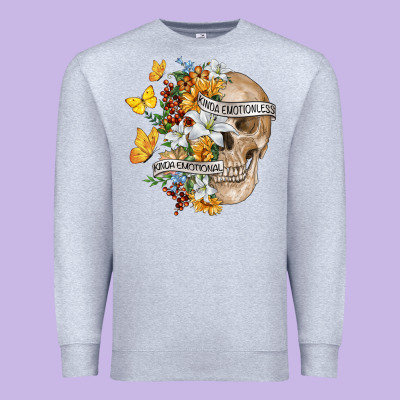 Premium Sweatshirt Kinda Emotional Kinda Emotionless