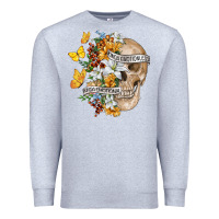 Heather Grey Kinda Emotional Kinda Emotionless Premium Sweatshirt - RanaPortraitStore