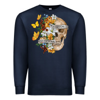 Navy Kinda Emotional Kinda Emotionless Premium Sweatshirt - RanaPortraitStore