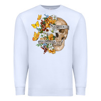 White Kinda Emotional Kinda Emotionless Premium Sweatshirt - RanaPortraitStore