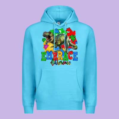 Embrace Difference Premium Hoodie Designed By Adodesignshop
