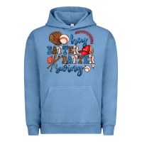 Pigment Pebble Blue hey batter batter swing Urban Hoodie - AdoDesignShop