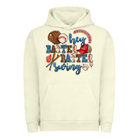 Pigment Pistachio hey batter batter swing Urban Hoodie - AdoDesignShop