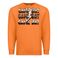 Carrot game day game day baseball lightning bolt Premium Sweatshirt - Zillion Design Studio