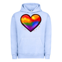 Pigment Grape Ice pride heart Urban Hoodie - JahusDesignShop