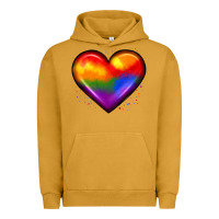 Pigment Peanut Butter pride heart Urban Hoodie - JahusDesignShop