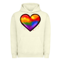 Pigment Pistachio pride heart Urban Hoodie - JahusDesignShop