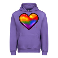 Tulip pride heart Urban Hoodie - JahusDesignShop