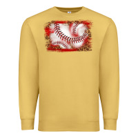 Antique Gold baseball background Premium Sweatshirt - texasbilliewilder