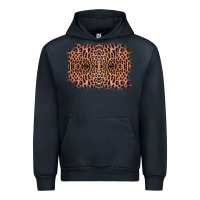 Navy Old Western Leopard Frame Urban Hoodie - Bettercallsaul