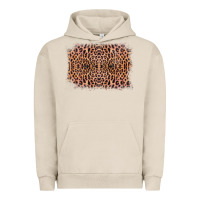 Pigment French Oak Old Western Leopard Frame Urban Hoodie - Bettercallsaul