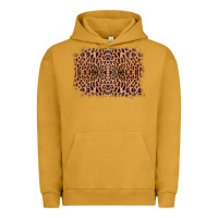 Pigment Peanut Butter Old Western Leopard Frame Urban Hoodie - Bettercallsaul