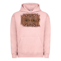 Pigment Salmon Old Western Leopard Frame Urban Hoodie - Bettercallsaul