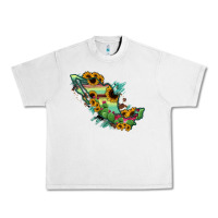 Lunar Rock Mexico Map Urban Heavy Tee - RanaPortraitStore