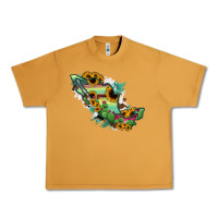 Peanut Butter Mexico Map Urban Heavy Tee - RanaPortraitStore