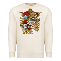 Sandshell Kinda Emotionless Kinda Emotional Skeleton Premium Sweatshirt - RanaPortraitStore