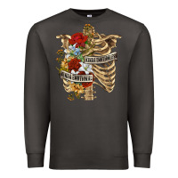 Smoke Kinda Emotionless Kinda Emotional Skeleton Premium Sweatshirt - RanaPortraitStore