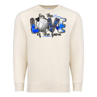 Sandshell for the love of the game volleyball Premium Sweatshirt - Zillion Design Studio