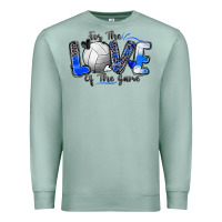 Seafoam for the love of the game volleyball Premium Sweatshirt - Zillion Design Studio