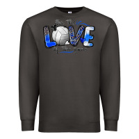 Smoke for the love of the game volleyball Premium Sweatshirt - Zillion Design Studio