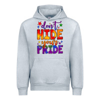 Heather Grey don't hide your pride Urban Hoodie - JahusDesignShop