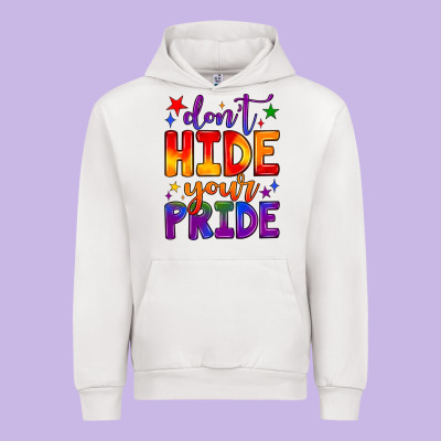 Don't Hide Your Pride Urban Hoodie Designed By Jahusdesignshop