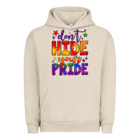 Pigment French Oak don't hide your pride Urban Hoodie - JahusDesignShop