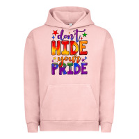 Pigment Salmon don't hide your pride Urban Hoodie - JahusDesignShop