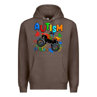 Coffee autism crusher Premium Hoodie - AdoDesignShop