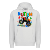 Dove Grey autism crusher Premium Hoodie - AdoDesignShop