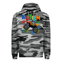 Slate Camo autism crusher Premium Hoodie - AdoDesignShop