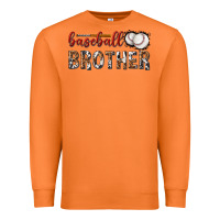 Carrot baseball brother with leopard Premium Sweatshirt - texasbilliewilder