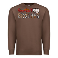 Chestnut baseball brother with leopard Premium Sweatshirt - texasbilliewilder