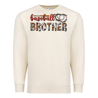Sandshell baseball brother with leopard Premium Sweatshirt - texasbilliewilder
