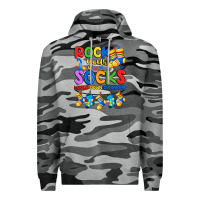 Slate Camo rock your  world down syndrome Premium Hoodie - Artiststas
