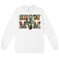 White show mom donkey Long Sleeve Tee - BarkalooDesign