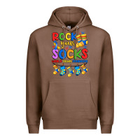 Chestnut rock your  world down syndrome Premium Hoodie - Artiststas