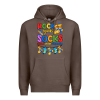 Coffee rock your  world down syndrome Premium Hoodie - Artiststas