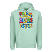 Seafoam rock your  world down syndrome Premium Hoodie - Artiststas