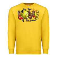 Lemon for the love of the game softball Premium Sweatshirt - Zillion Design Studio