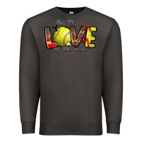 Smoke for the love of the game softball Premium Sweatshirt - Zillion Design Studio