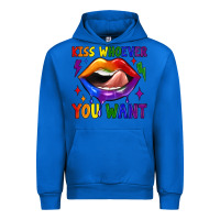 Cobalt kiss whoever you want Urban Hoodie - JahusDesignShop