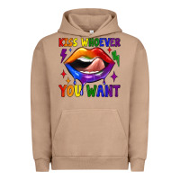 Pigment Burro kiss whoever you want Urban Hoodie - JahusDesignShop