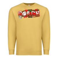 Antique Gold baseball coach Premium Sweatshirt - texasbilliewilder