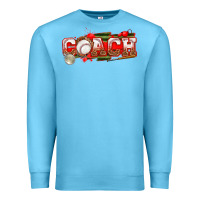 Ocean Blue baseball coach Premium Sweatshirt - texasbilliewilder