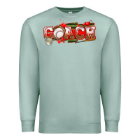 Seafoam baseball coach Premium Sweatshirt - texasbilliewilder