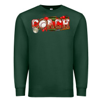 Sports Green baseball coach Premium Sweatshirt - texasbilliewilder
