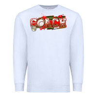 White baseball coach Premium Sweatshirt - texasbilliewilder