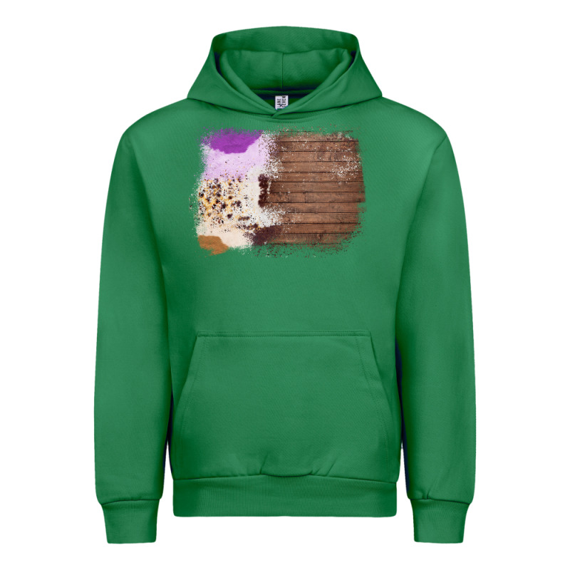 Wood Cowhide Pattern Urban Hoodie by Bettercallsaul | Teevron
