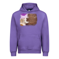 Tulip Wood Cowhide Pattern Urban Hoodie - Bettercallsaul